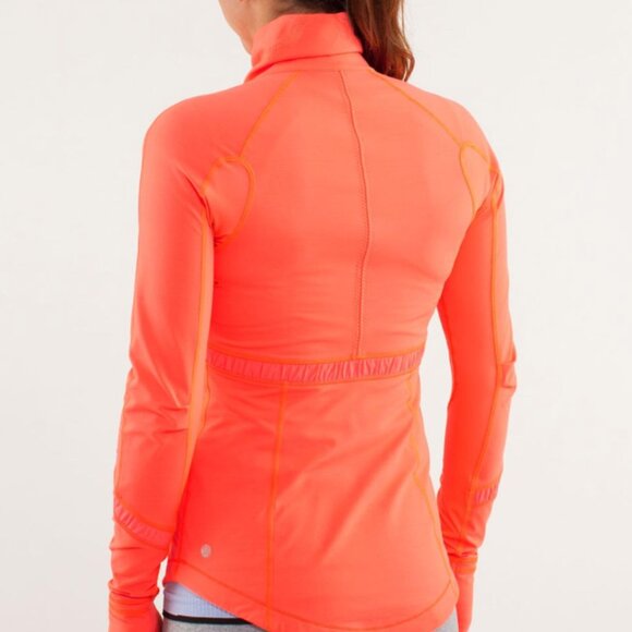 Lululemon Athletica Reflect Half Zip Pullover in Light Flare - Picture 2 of 16